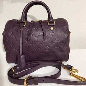 Louis Vuitton Empreinte Speedy Bandouliere 25 Monogram Implant (Limited Edition)